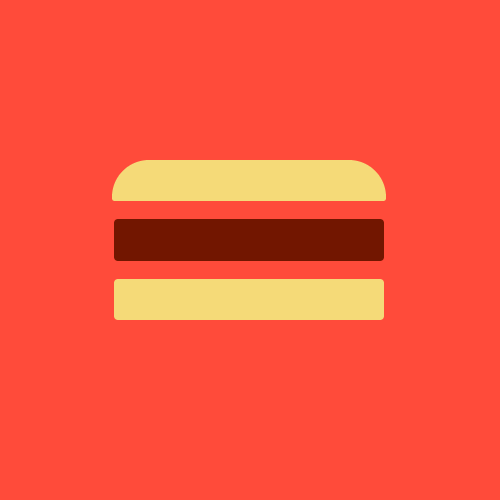 icon of hamburger